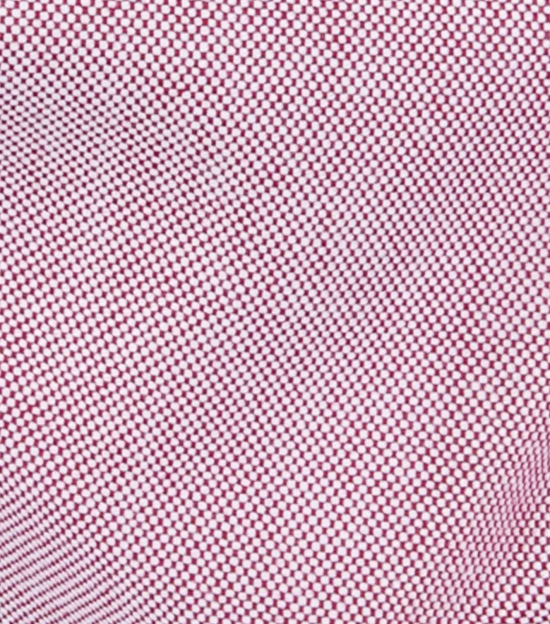 Chemise en Oxford américain épais uni rose dragée