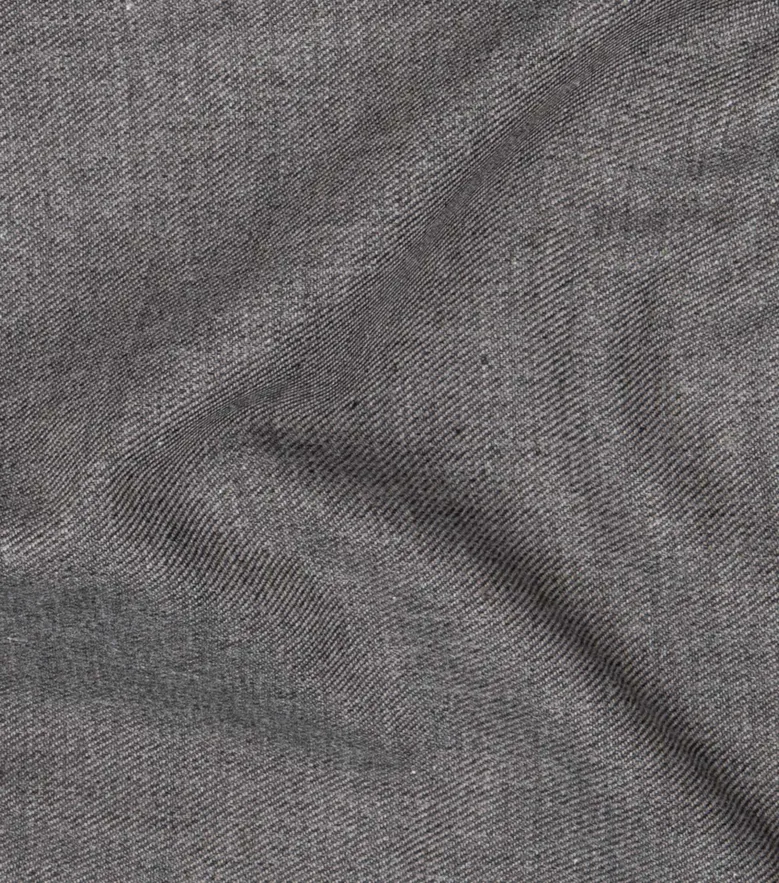 Chemise en flanelle marron uni