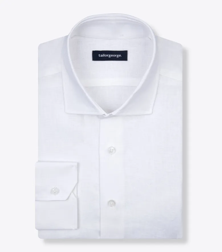 Chemise en lin épais