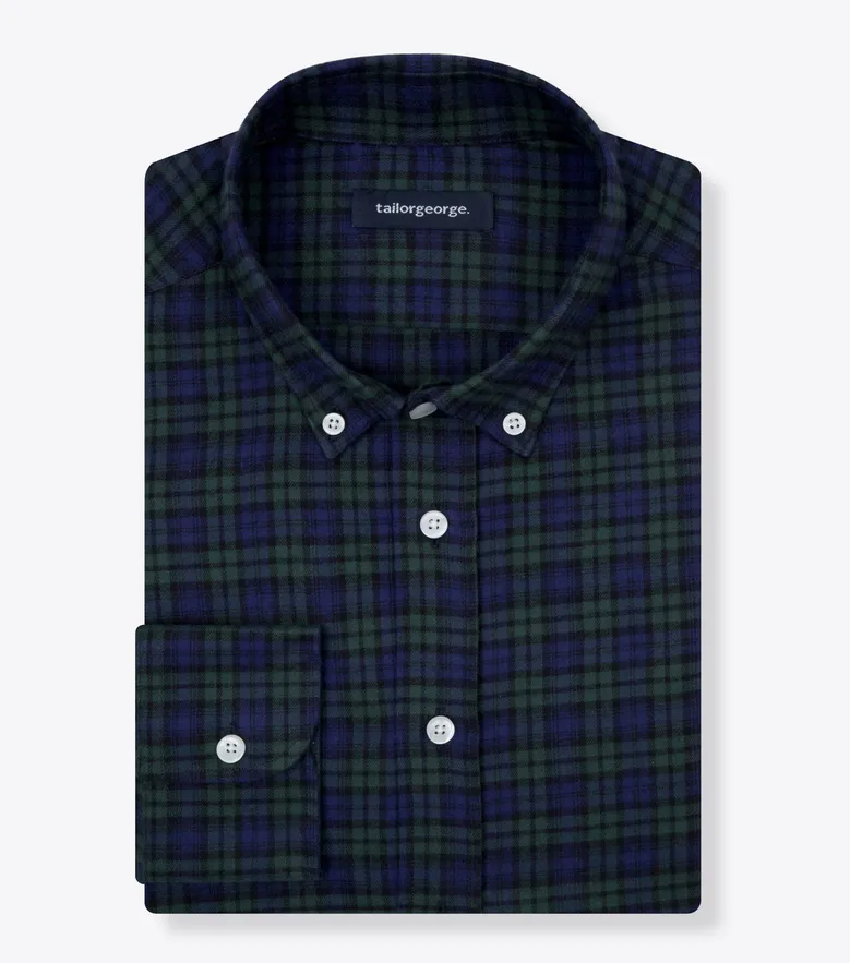 Chemise en flanelle légère et douce
