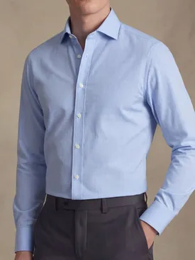 Chemise en popeline facile à repasser