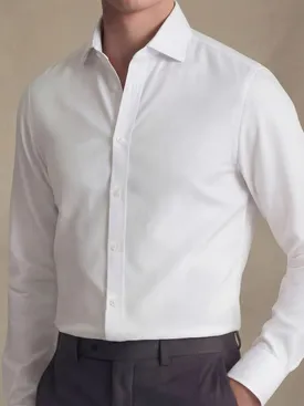 Chemise en popeline fine